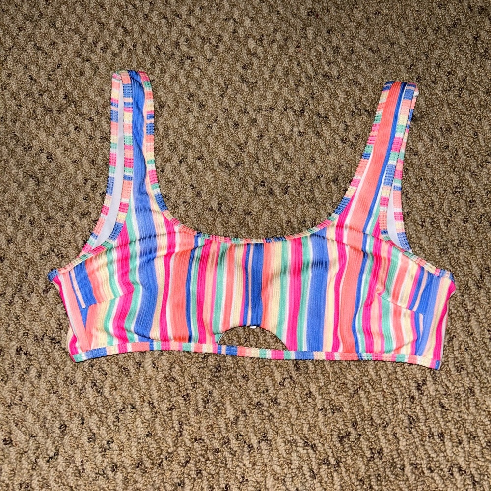 colorful and cute bikini  top
